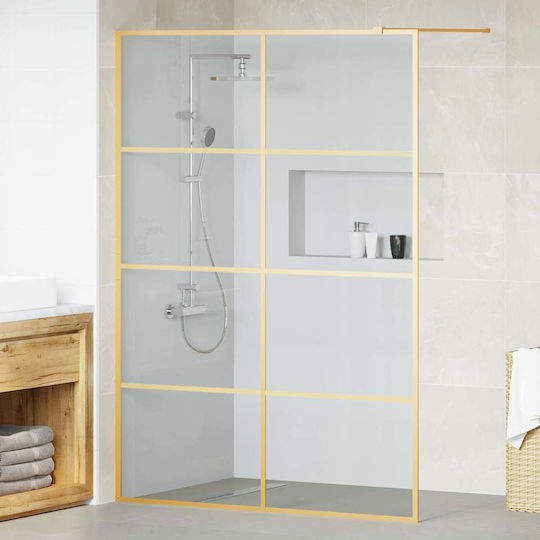 vidaXL Shower Screen for Shower with Sliding Door 140x195cm Clear Glass Oro