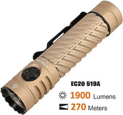 Acebeam Waterproof Rechargeable Flashlight LED 2800lm