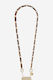 Mobile Phone Necklace Chain La Coque Francaise Le322056 Brown