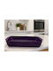 Galifas Porcelain Rectangular Heat-Resistant Cookware 4000ml