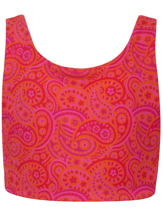 Kynthian Crop Top Red