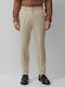 Label Hose Anzug in Schlanker Passform Light Brown