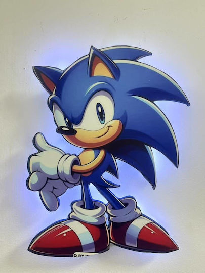 Ξύλινο Φωτιστικό Τοίχου Sonic