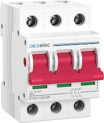 Aca Elektrische Schaltpaneel-Druckknopfschalter 63A Aca Elektrische Schaltpaneel-Druckknopfschalter 63A