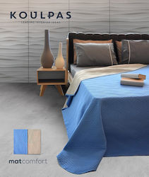 Mattex Одеяло Хотелски Кралица Д240xШ220см. Син