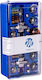 M-Tech Lamps Car H4 / P43T / S25 / P21W / BA15S / P21/5W / R5W / W5W / C5W Halogen 12V 32pcs