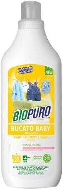 Biopuro Bebeluș Lichid Detergent pentru Lână Haine 1lt (25 Cupe de măsurare)