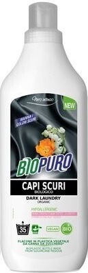 Biopuro Lichid Detergent pentru Negru Haine 1lt (35 Cupe de măsurare)