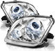 Junyan Μπροστινά Φανάρια Angel Eyes για Honda Prelude 1997-2001 2τμχ