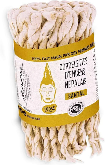 Aromandise Bețișoare Parfumate cu Aromă Lemn de santal 42buc