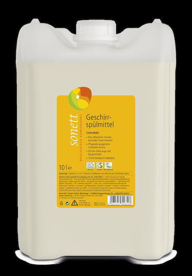 Ecological Liquid Dish Detergent Calendula 10l Sonett
