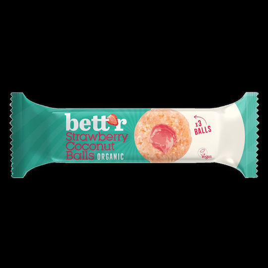 Bettr Органична Енергийна Бар Ядки с Кокос (3x15гр)