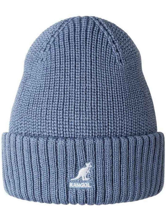 Beanie Unisex Beanie with Rib Knit in Blue color