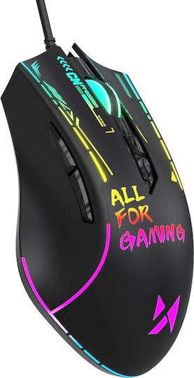 Wozinsky WMGK-7200 RGB Gaming Maus 7200 DPI Schwarzes