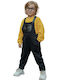 Kinder Schlaghose Black