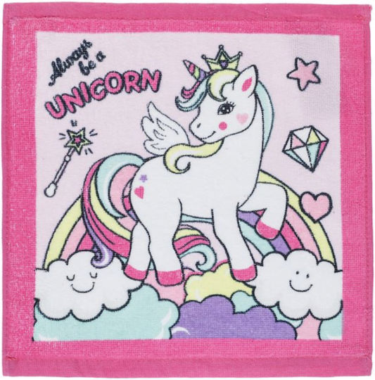 Oem Πετσέτα Νηπιαγωγείου 30x30 Unicorn