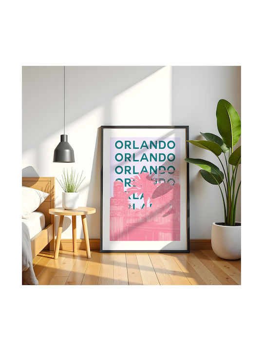 Poster Orlando Pop Art Pst25512 30cm X 40cm Pre...
