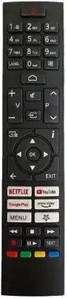 Universal Remote Control Compatible Telefunken Tv Original Design Unitronic 1721compu20250304