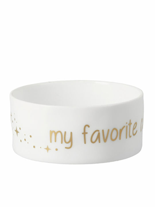 Raeder Candle Holder suitable for Tealights Porcelain in White Color 6x6x5.5cm 1pcs