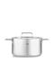Fissler Pure Deep Stainless Steel Pot 6.3lt / 24cm