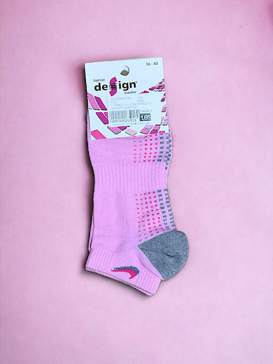 Design Women's Socks Pink