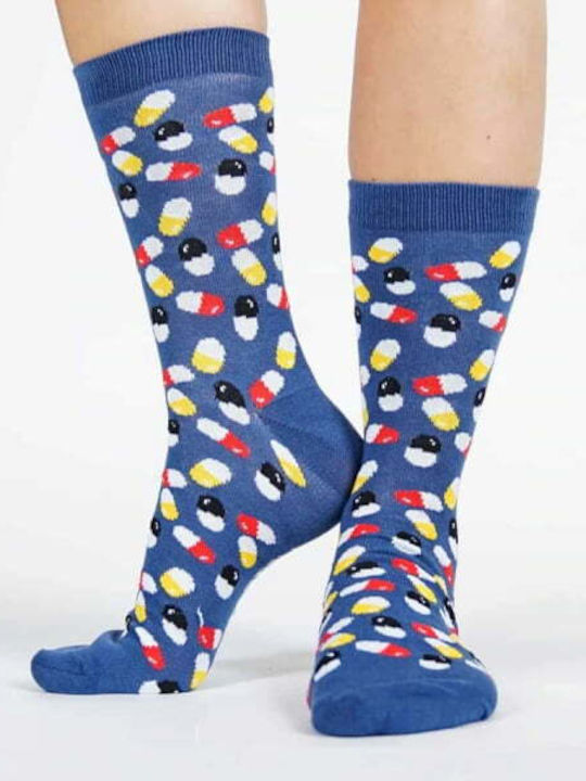 Medsocks Κάλτσες Σκούρο Μπλε