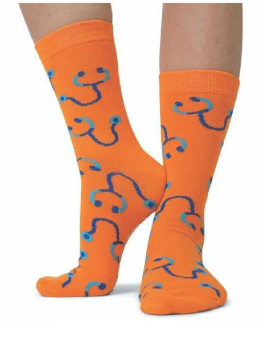 Medsocks Κάλτσες Πορτοκαλί