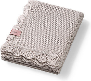 Babyono Одеяло Детски пелени за пелени Бамбук Бежов 75x100см.