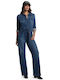 Women's Jumpsuit Denim Blue