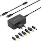 Kruger & Matz USB-C Universal Laptop Charger 65W 5V 3A for Universal / Dell / HP / Lenovo / Sony / Samsung with Detachable Power Cord