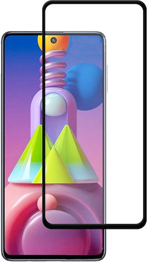 Full Glue Full Face Tempered Glass Μαύρο (Galaxy A71)