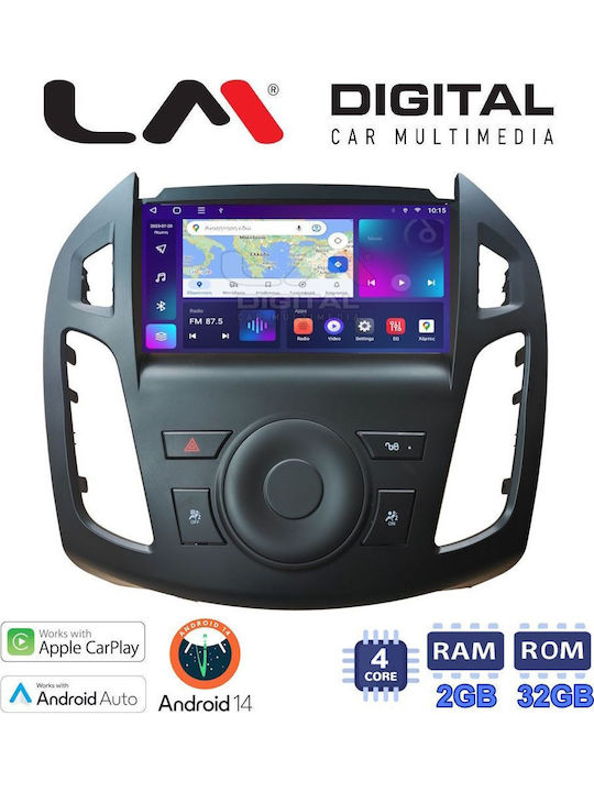 LM Digital Car Audio System for Ford Transit Connect 2013 > 2017 (Bluetooth/USB/WiFi/GPS/Apple-Carplay/Android-Auto)
