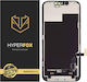 Hyperfox Екран със Сензорен Механизъм за Apple iPhone 13 (Черен)