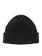 Fanvio Beanie Ανδρικός Σκούφος Πλεκτός σε Μαύρο χρώμα