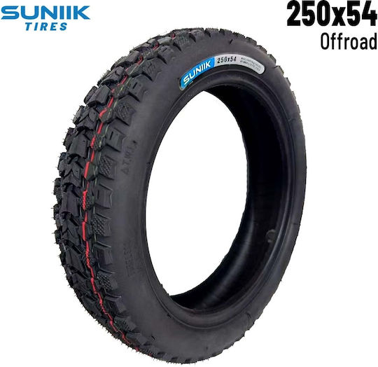 Ελαστικό Tubeless Tire Suniik 250×54 Offroad Ηλεκτρικό Σκούτερ