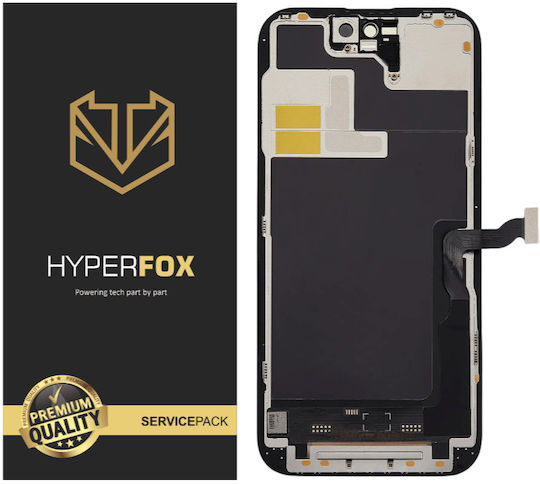 Hyperfox Screen with Touch Mechanism for iPhone 14 Pro (Black)