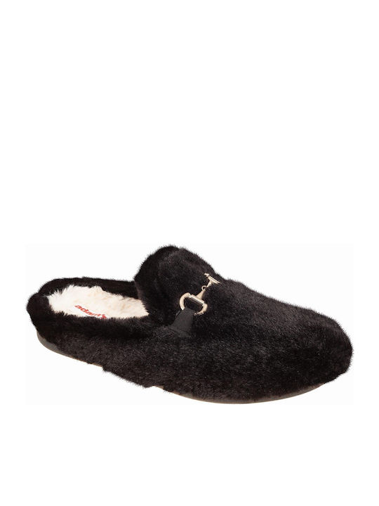 Winter Women's Slippers Black
