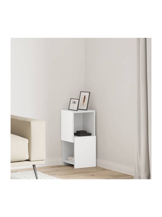 Ντουλάπι Γραφείου Ξύλινο Λευκό 25.5x25x55cm