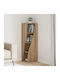 Office Storage Chipboard Cabinet White L32xW32xH102cm