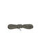 Bergal Round Cord Laces Dark Gray 90 Cm Χοντρα Στρογγυλα Κορδονια Χρωμα Σκούρο Γκρι 90 Εκατοστα 100% Βαμβάκι Δεν Λύνονται