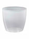 Übertopf Kunststoff Transparent mit Gestell 14x14εκ.