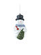 Schneemann Weihnachtsbaumschmuck Vielseitigfarben Glitzer 7x7x16.5cm Einfarbig Kaeming