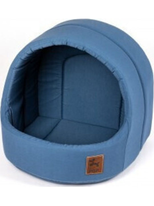 PQP Dog Bed Nest Blue 42x39cm