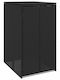 vidaXL Canapea Pat pentru câini Negru 115x80cm.