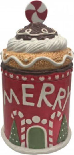 Brandani Weihnachtlich Vase Keramik L27xB15xD15cm.