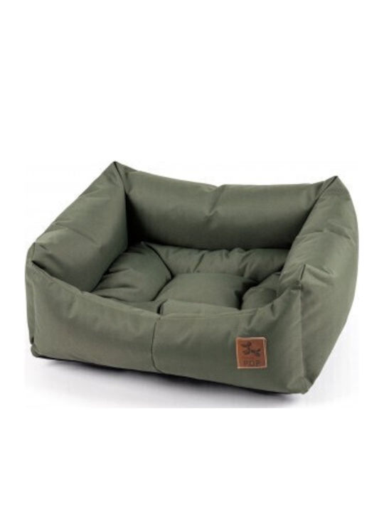 PQP Poof Dog Bed Khaki 65x60cm