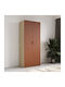 Двойна врата Гардероб Austin 387 Oak, Orange 90x53x215см