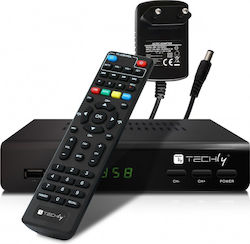 Techly Δορυφορικός Αποκωδικοποιητής IDATA TV-DT2MB DVB-T / DVB-T2