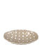 Selected by Pragmatic Ceramic Salad Bowl Beige 38x21x8.5cm
