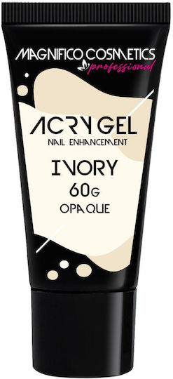 Magnifico Cosmetics Gel Νυχιών Εκρού 60gr